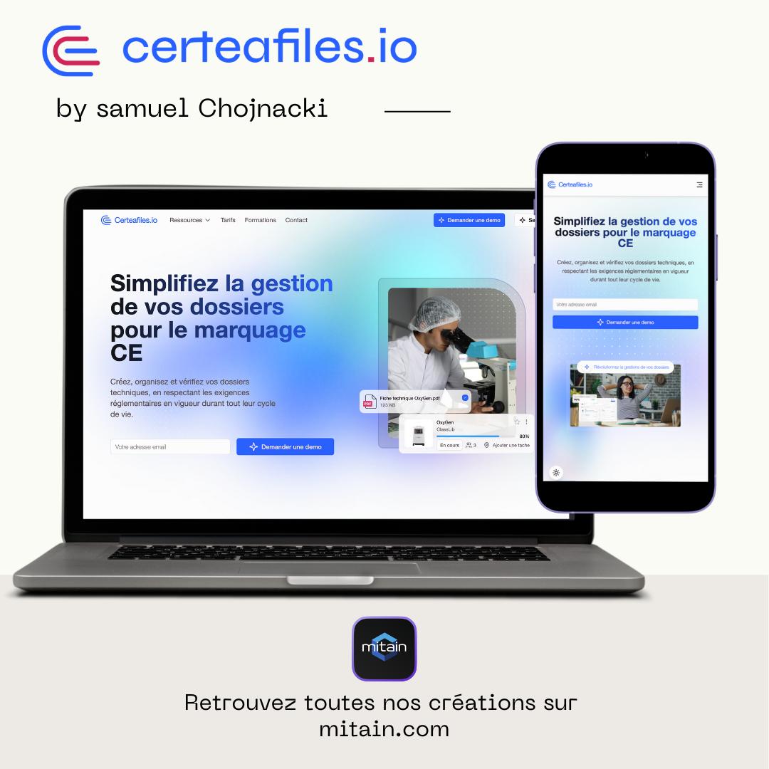 🌐 Certeafiles.io - Plateforme de Gestion de Dossiers Médicaux